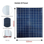 Charger l&#39;image dans la galerie, 500W/12V Photovoltaic Solar Panel Kit for Home/Camping/RV/Car Charger / Panneau solaire polycrystalin 500 W
