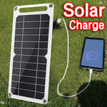 Charger l&#39;image dans la galerie, 5V 10W Solar Panel USB Portable Solar System Cell Phone Charger Battery Module Power Panel Enlarged / Chargeur portable solaire pour téléphone 5V 10W
