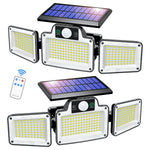 Charger l&#39;image dans la galerie, Outdoor LED Solar Light with Motion Sensor, 3 Modes, Waterproof / Lampe solaire extérieur
