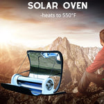 Charger l&#39;image dans la galerie, Portable Solar Oven Grill, 4.5L, BBQ Cooker Kit / Four solaire portable
